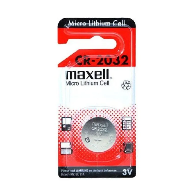Pile Bouton Cr Lithuim CR2032 1PC Blister Maxell
