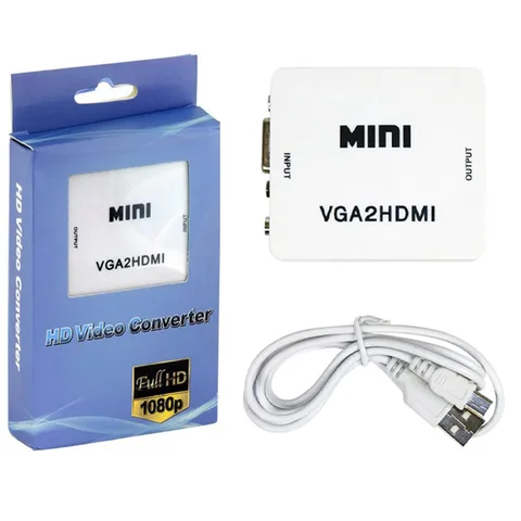 Adaptateur HDMI To Vga With Jack