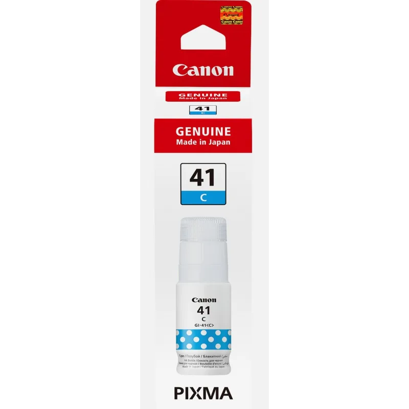 Bouteille D'encre Canon GI-41 Cyan Originale