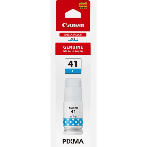Bouteille D'encre Canon GI-41 Cyan Originale