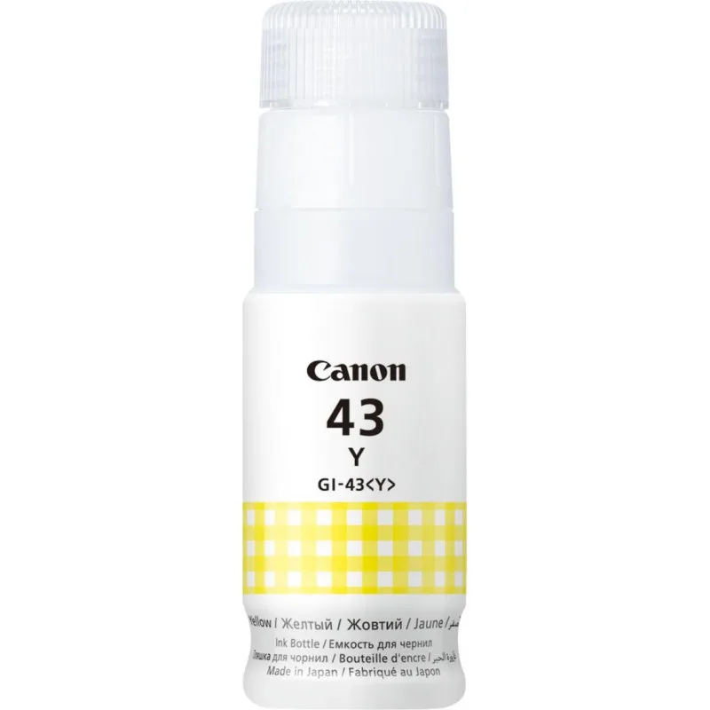 Bouteille D'encre Canon GI-41 Jaune Originale
