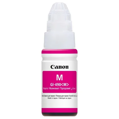 Bouteille D'encre Canon 490 Magenta 70ml Originale
