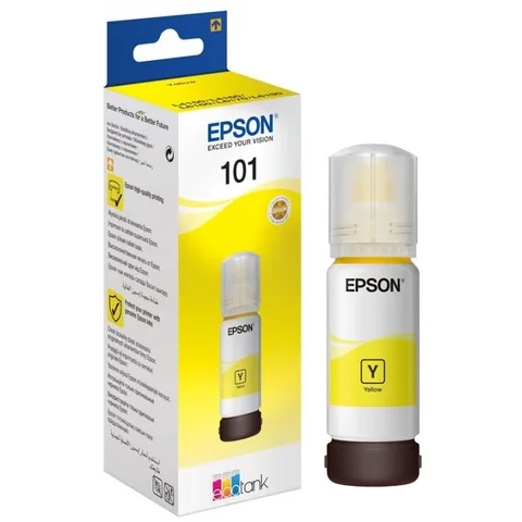 Bouteille D'encre Epson 101 Jaune Originale