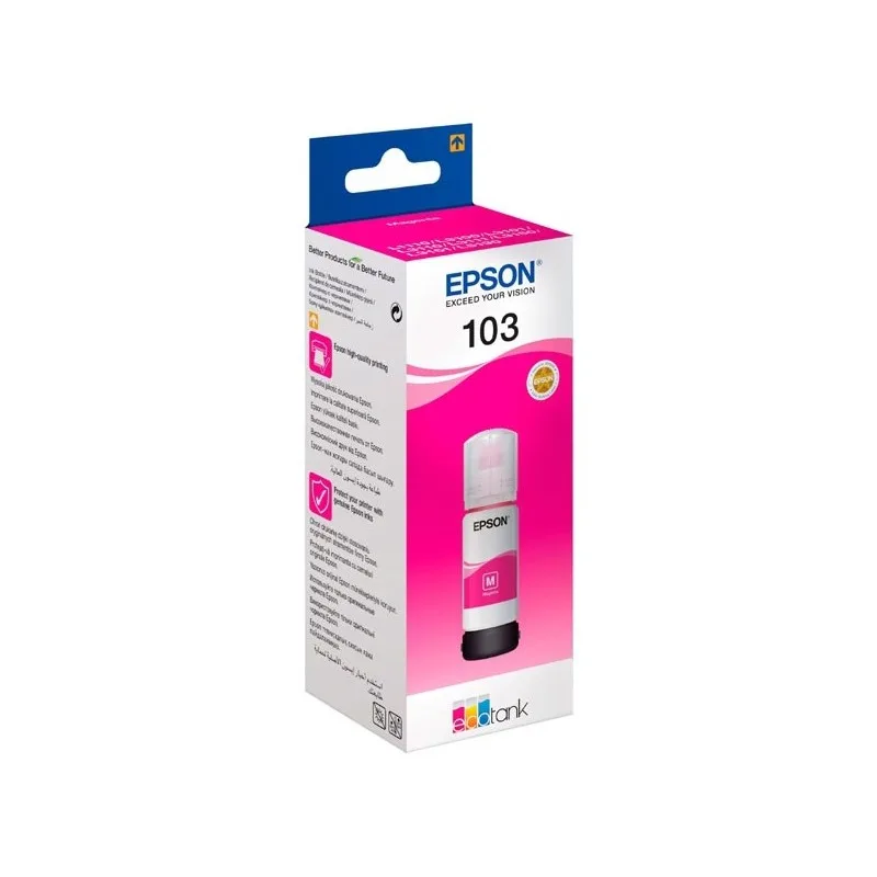 Bouteille D'encre Epson 103 Magenta 65ml Originale