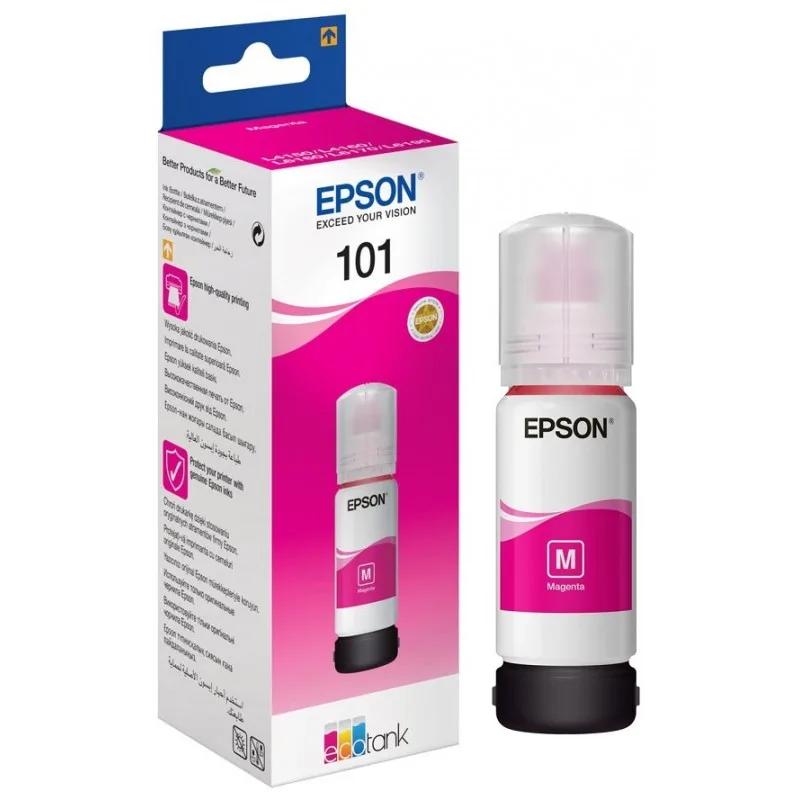 Bouteille D'encre Epson Ecotank 112 Magenta Originale