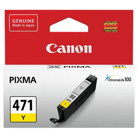 Cartouche Canon CLI481 Jaune Originale