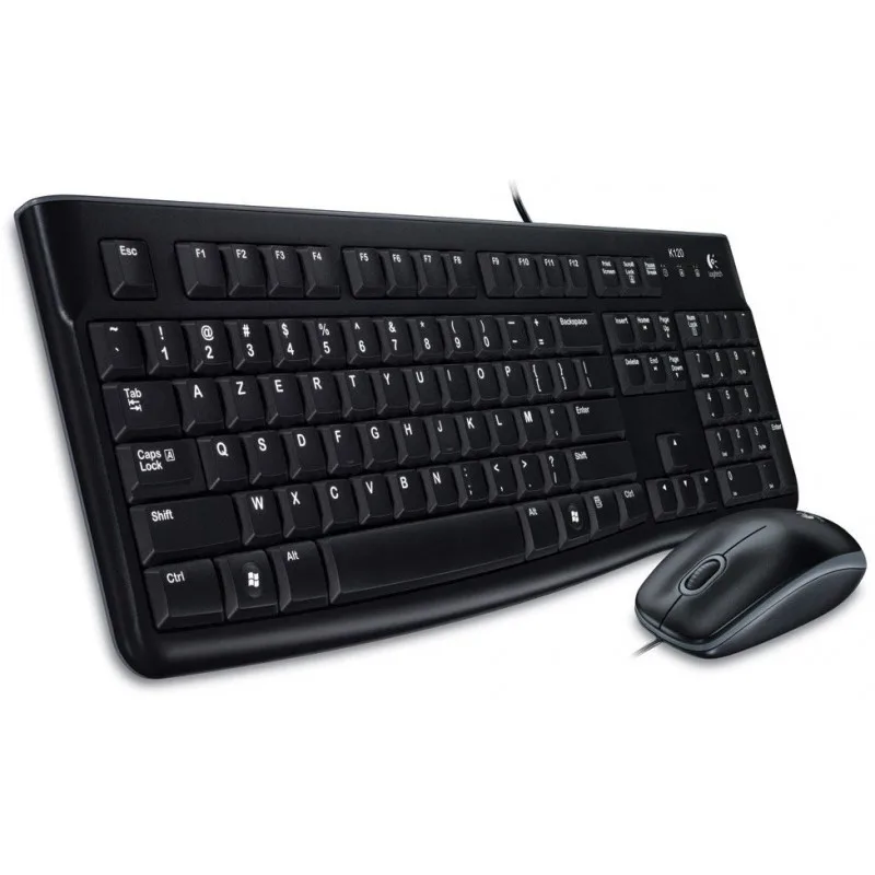 Clavier + Souris Logitech MK120 Filaire