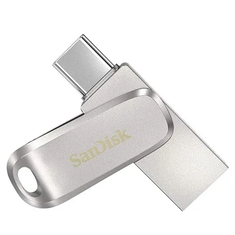 Clé USB Sandisk Ultra Dual Drive Luxe 32Go USB Type-c - Gris