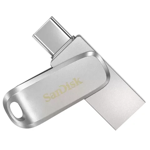 Clé USB Sandisk Ultra Dual Drive Luxe 64Go USB Type-c - Gris