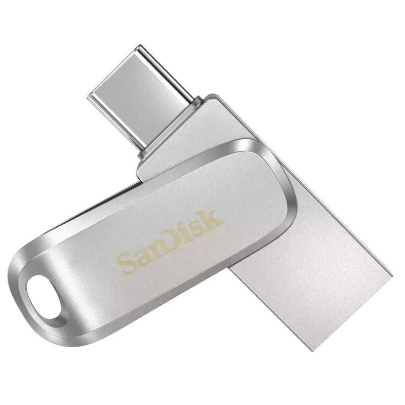 Clé USB Sandisk Ultra Dual Drive Go Type C 64 GO Noir