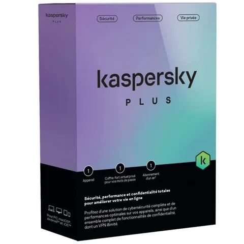 Kaspersky Plus 5 POSTES/1AN