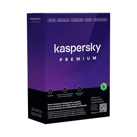 Kaspersky Premium 5 POSTES/1AN