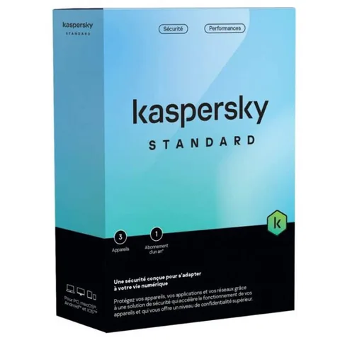 Kaspersky Standard 3 POSTES/1AN