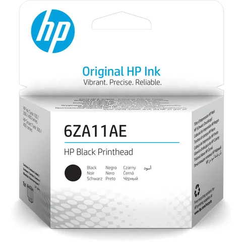 Tete D'impression HP Orignal 6ZA17AE Noir