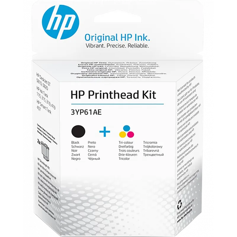 Tete D'impression HP Orignal Noir et Couleur