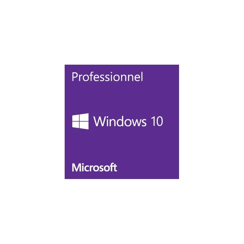 Windows Pro 10 64BITS Frensh 1PK