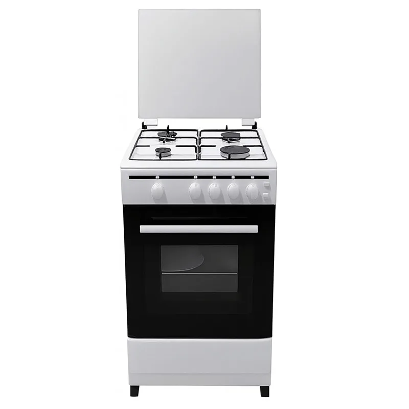 Sotacer Cuisiniere à Gaz 4 Feux 50CM Blanc SF504WI Garantie 2ans