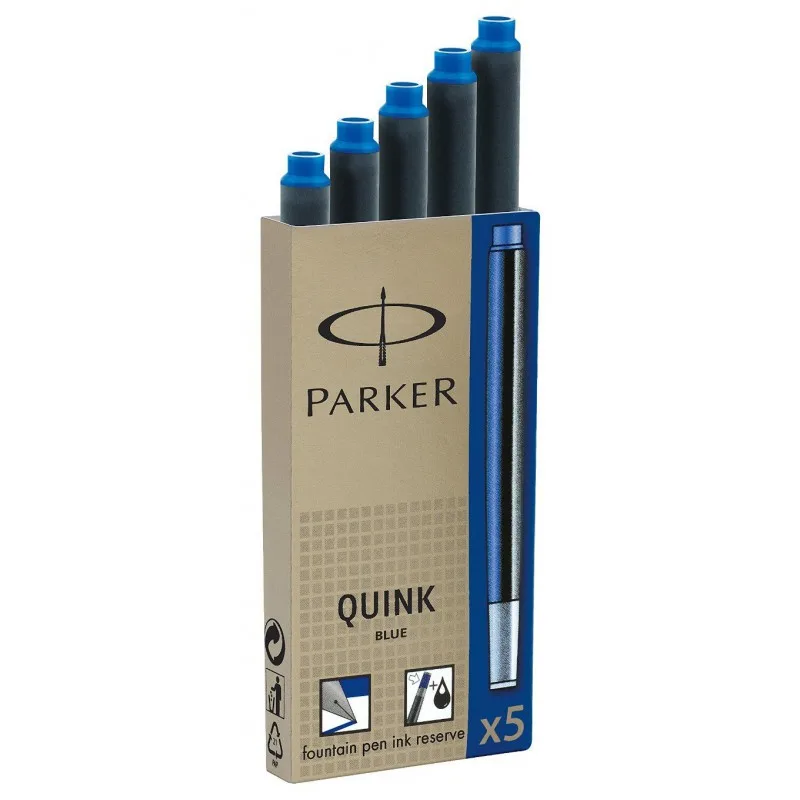 Bouteille Encre Parker Bleu