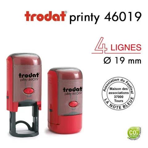 Cachet Rond 46019 Diam 19mm – Trodat