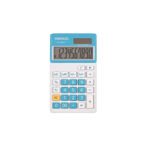 Calculatrice Simple 10 Chiffres Av étui Vert