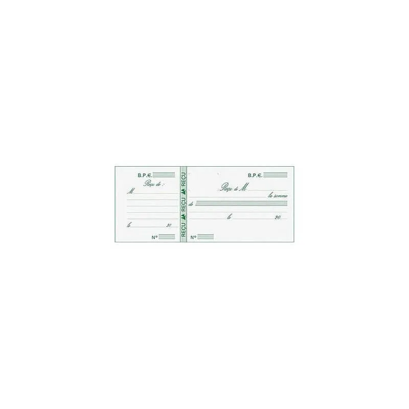 Carnet Recu 2EXP 50X2F 8.5X13.5