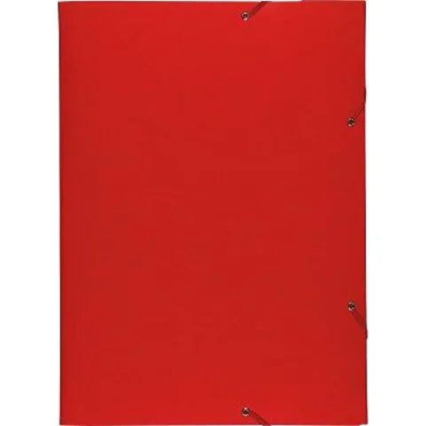 Chemise 3 rabats PP Essential 24×32 cm rouge