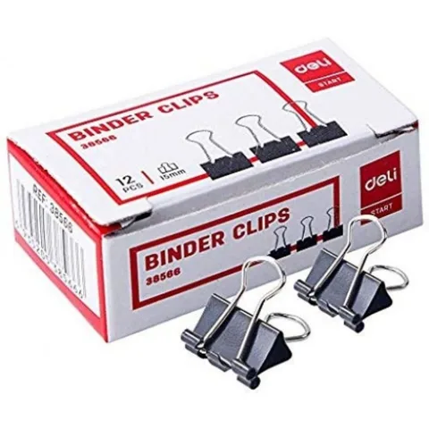 Binder Clips 15mm