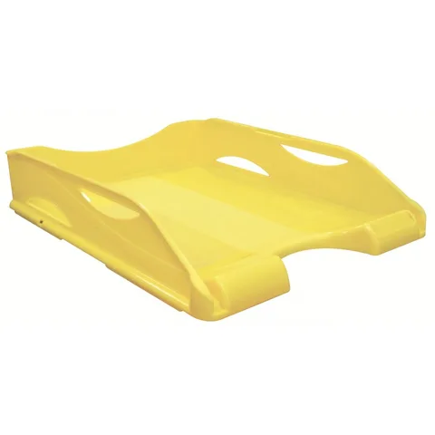 Corbeille à Courrier Jaune Pastel Purple