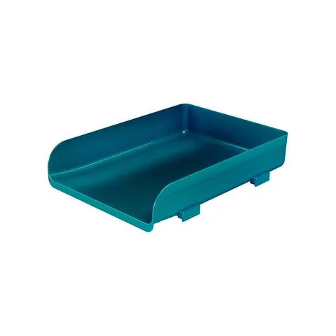 Corbeille à Courrier Turquoise 104-71
