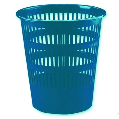 Corbeille à Papier Bleu Turquoise Mm 307-71