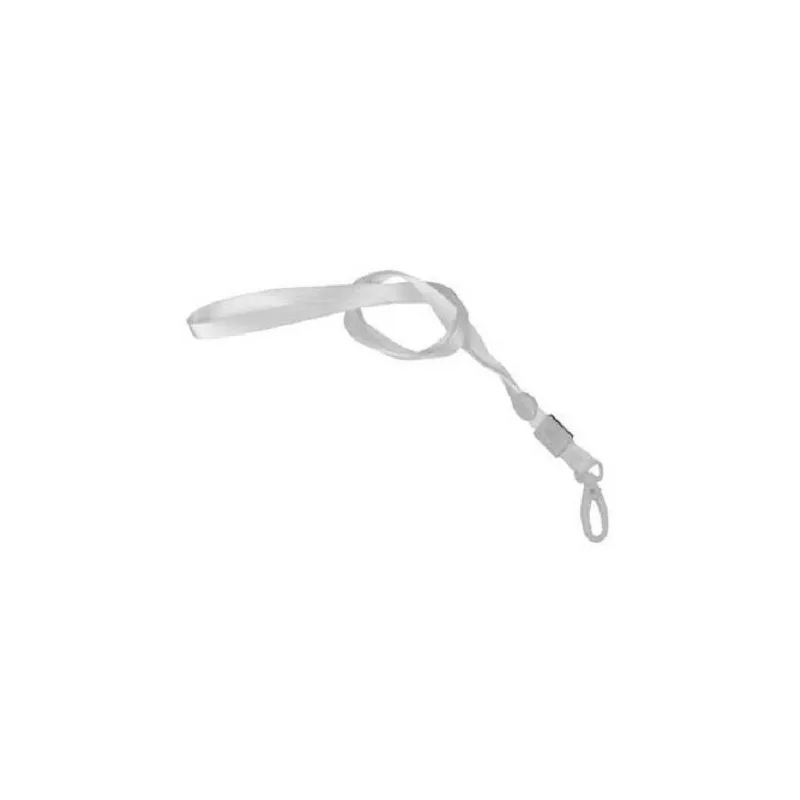 Cordon Badge Satin à Pince Plastique 15MM/90CM