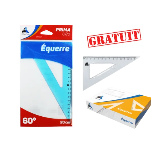 Equerre 60/20CM Prima Geo