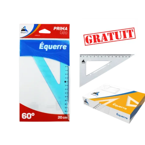 Equerre 60/20CM Prima Geo
