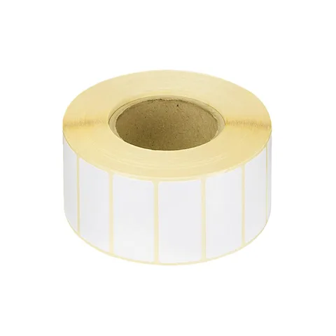 Etiq 50*30 Pap Blanc Thermique 2000 EX/ROULEAU Diam 41 MM