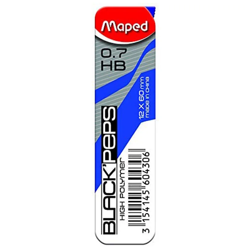 Étui Mines 0.7 HB Blackpeps – Maped