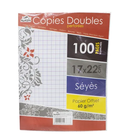 Feuilles Mobile A4 perforée 100P
