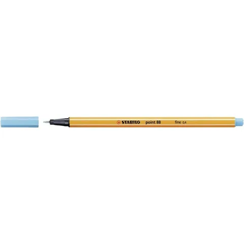 Feutre Fin Point 88 Bleu Azur 0,4 mm – Stabilo
