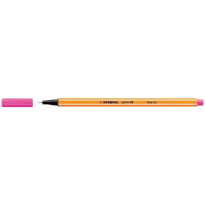 Feutre Fin Point 88 Rose 0,4 mm – Stabilo