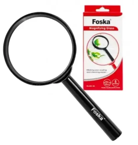 Loupe Metalique 75MM 3X G-03-04 – Foska