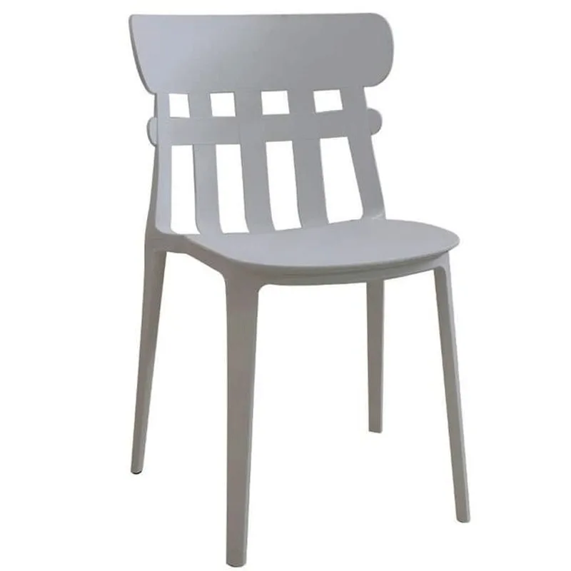 Chaise Laquee Hetre et Gris