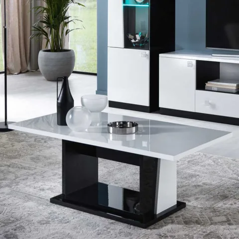 Table Basse NOIR/BLANC Inter