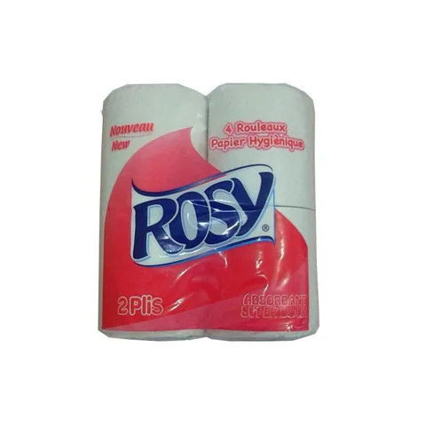 Papier Hygienique 4RX Blanc Rosy New Emb 1PH020021