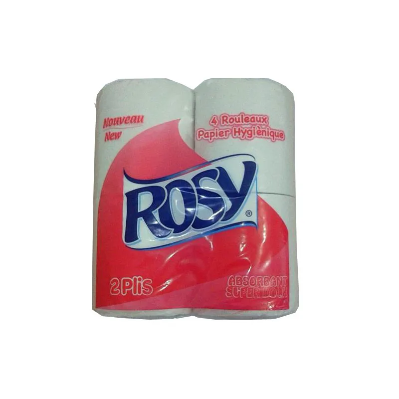 Papier Hygienique 4RX Blanc Rosy New Emb 1PH020021