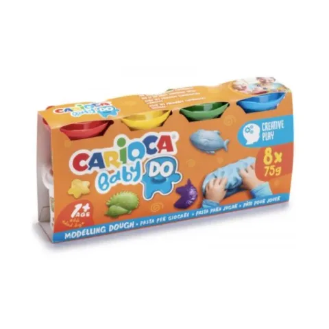 Pate à Modeler pour Baby 8 Pots de 75G