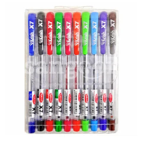 Pochette de 10 Stylo X7 Krish