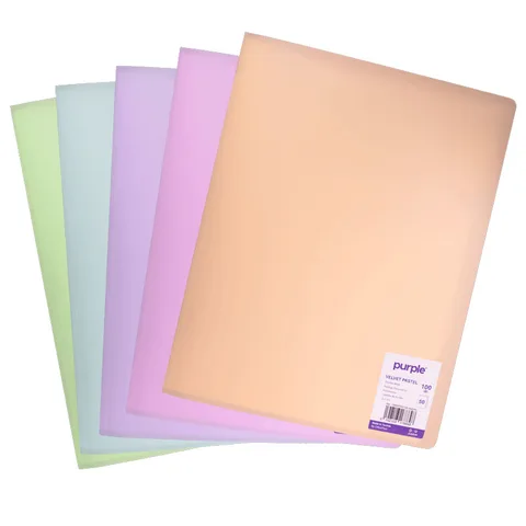 Porte Document Velvet Pastel 60 Vues Assortis