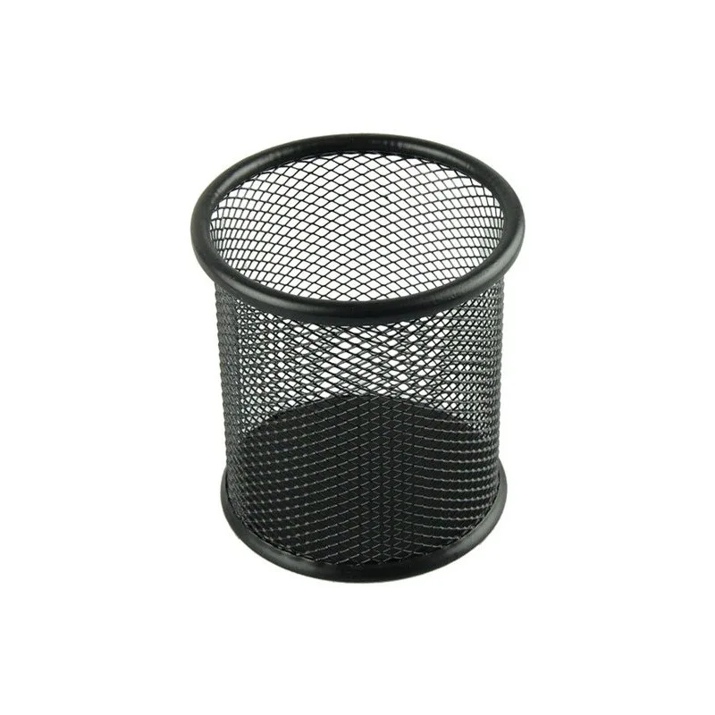Porte Stylo Metal Rond Noir Ref 802 Dl