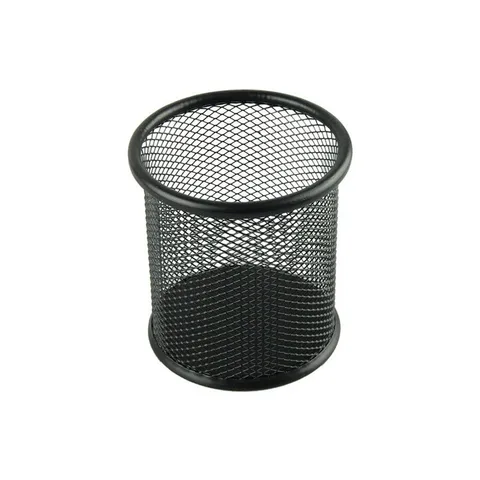 Porte Stylo Metal Rond Noir Ref 802 Dl
