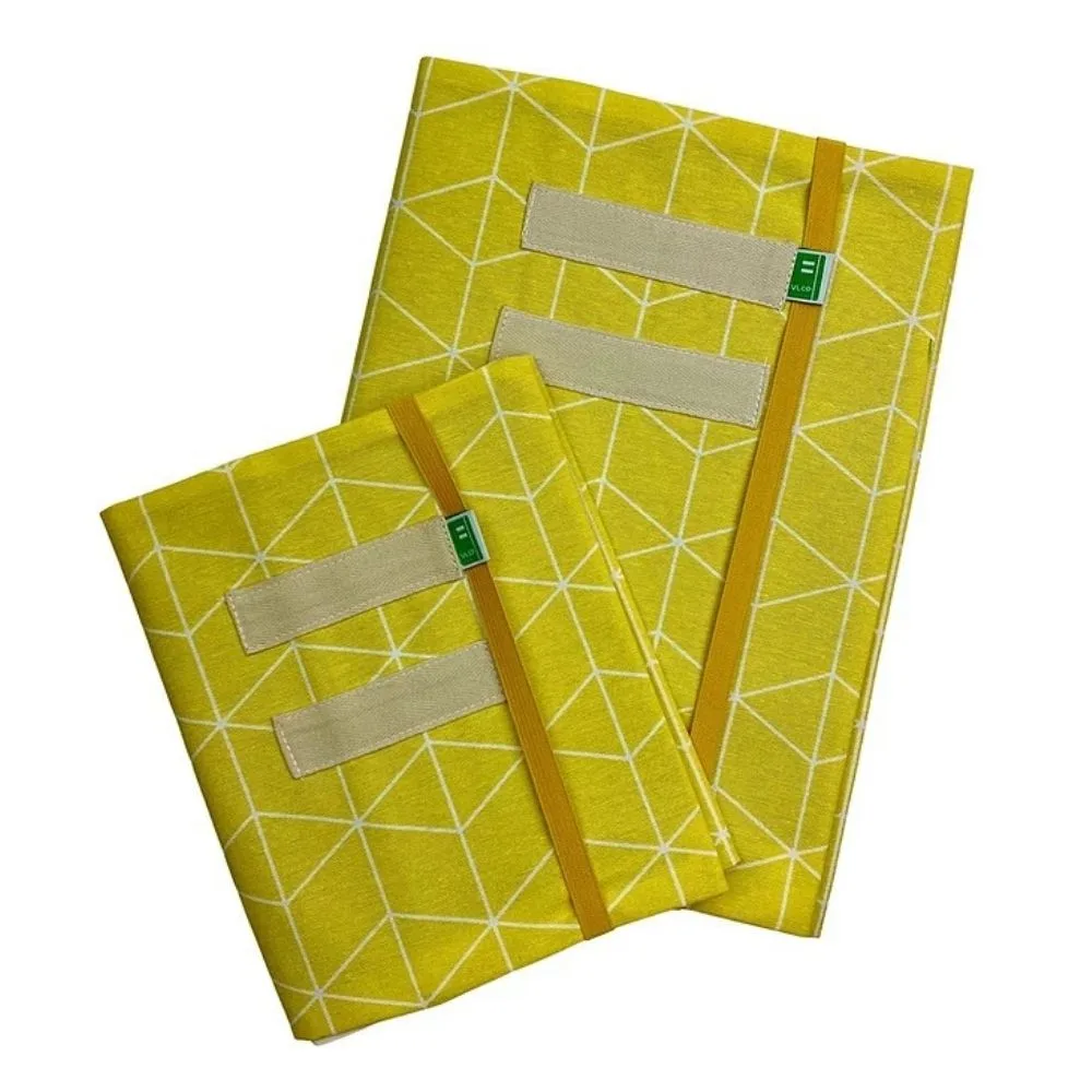 Protège-cahier Laque Glossy petit modèle Jaune Pastel