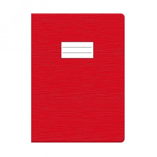 Protège-cahier Lino 24×32 cm — Rouge